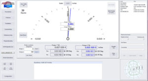 Main Screen with Analog Style TIR Meter