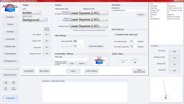 Software configuration